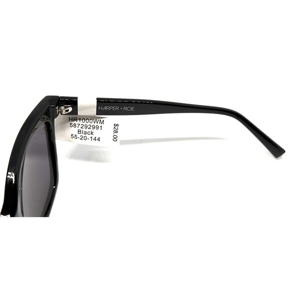 New Harper + Roe Black Women's Sunglasses - Picture 6 of 6